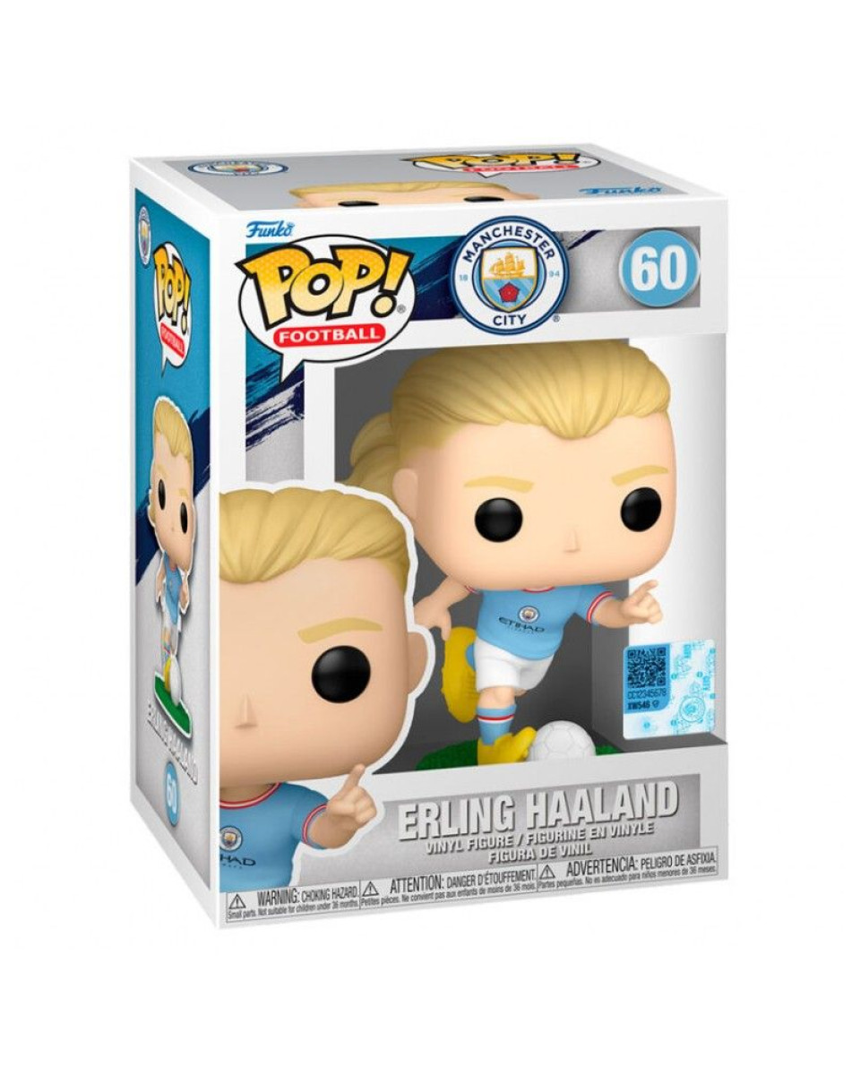 Bobble Figure Football - Manchester City POP! - Erling Haaland 