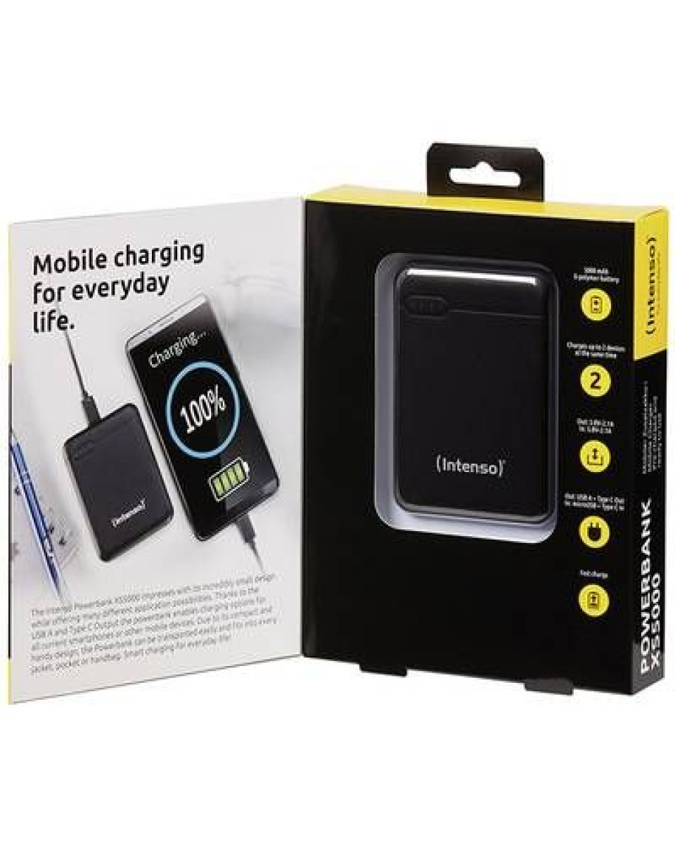 Eksterna Baterija Intenso Power Bank Xs5000 5000mah - Black 