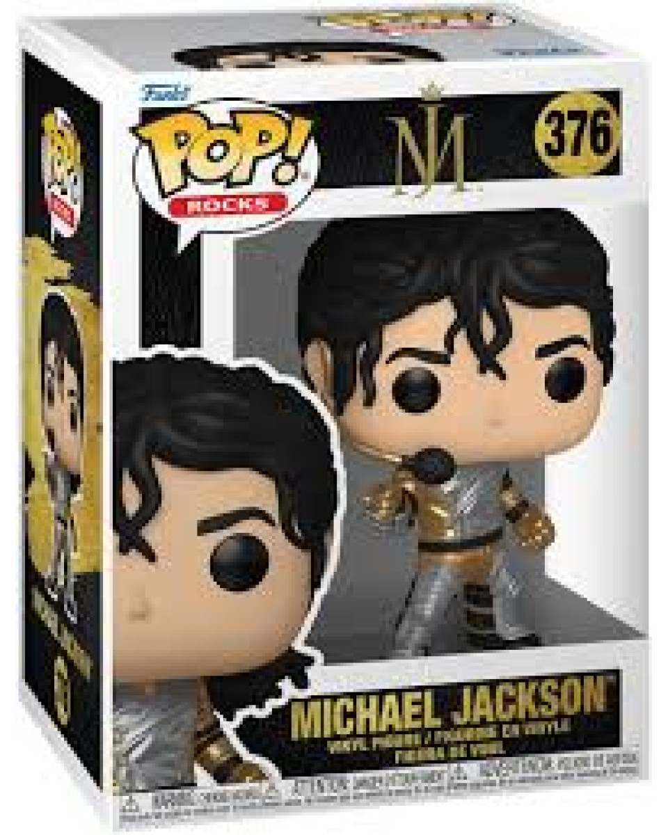 Bobble Figure Rocks POP! - Michael Jackson (Armor) 