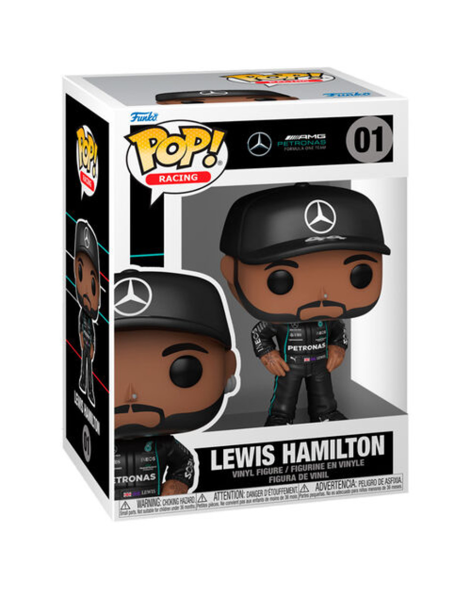 Bobble Figure F1 Racing Pop! Lewis Hamilton 