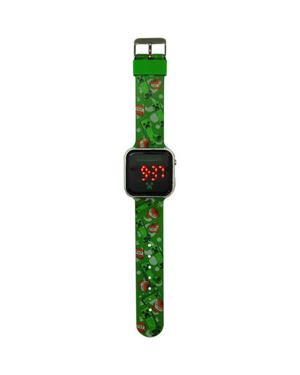Ručni sat Minecraft - TNT & Creeper - LED Watch 