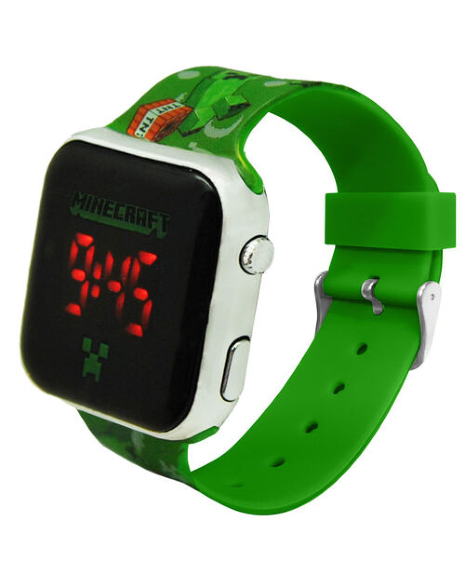 Ručni sat Minecraft - TNT & Creeper - LED Watch 