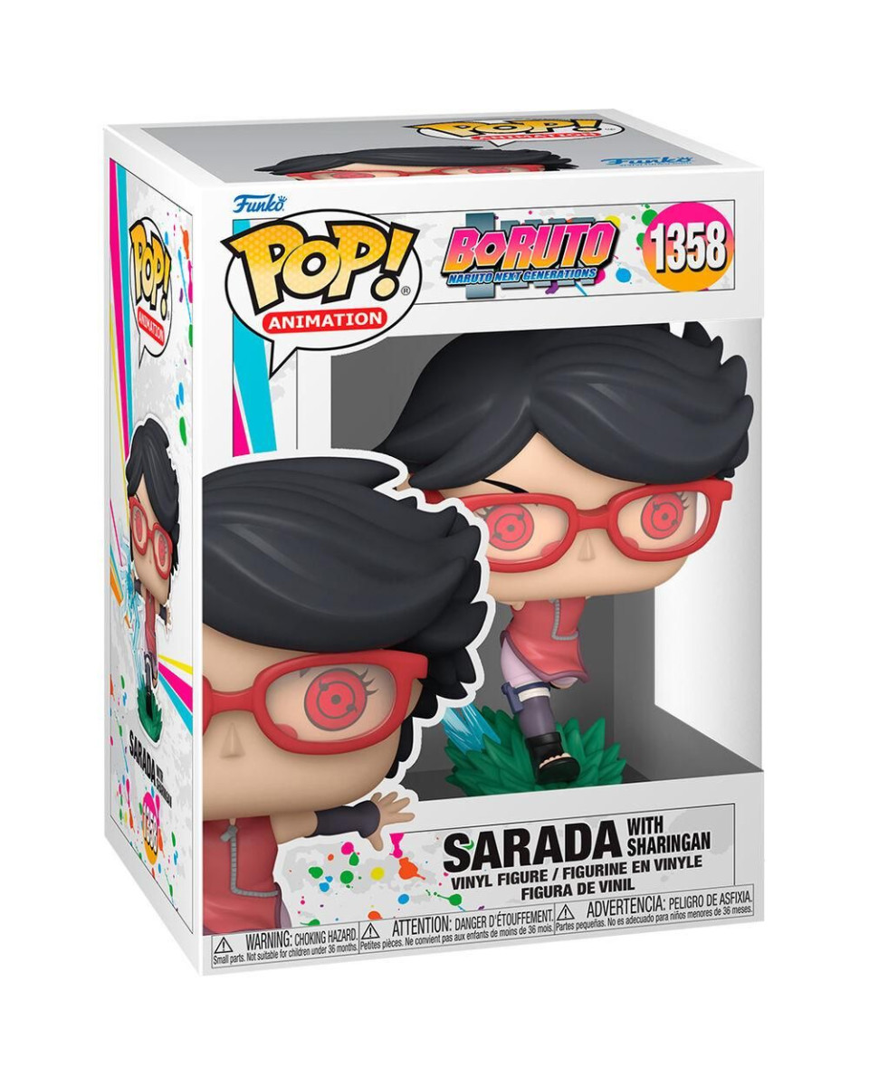 Bobble Figure Anime - Boruto - Naruto Next Generation Pop! - Sarada With Sharing 