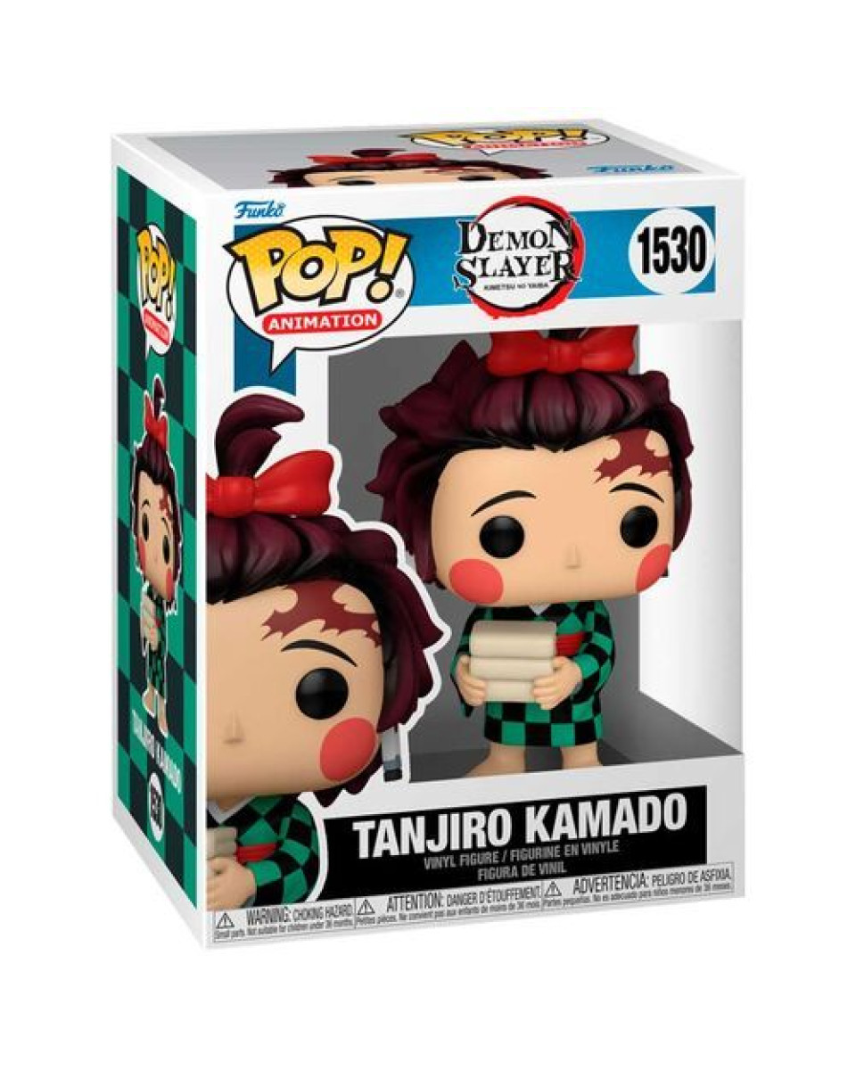 Bobble Figure Anime - Demon Slayer Kimetsu no Yaiba POP! - Tanjiro Kamado #1530 