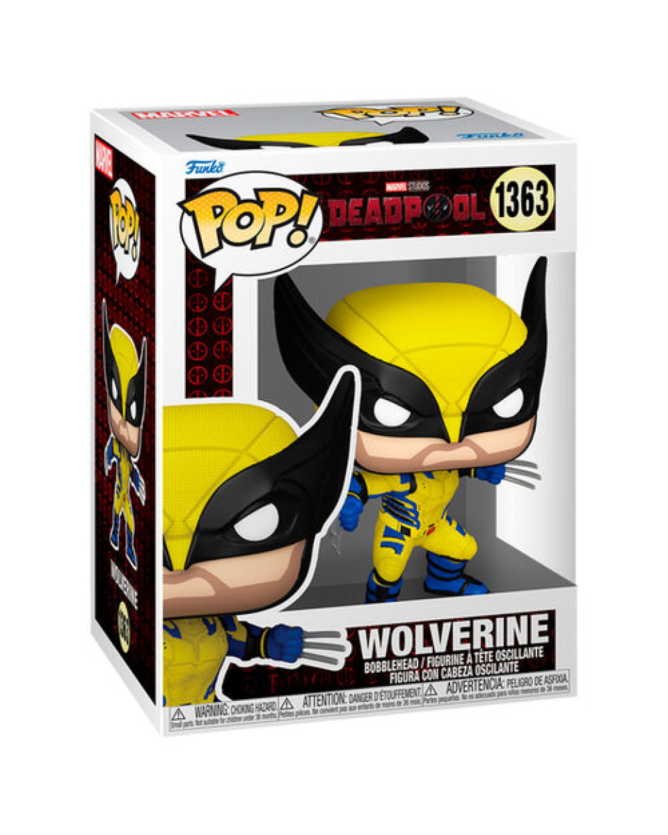 Bobble Figure Marvel - Deadpool POP! - Wolverine 