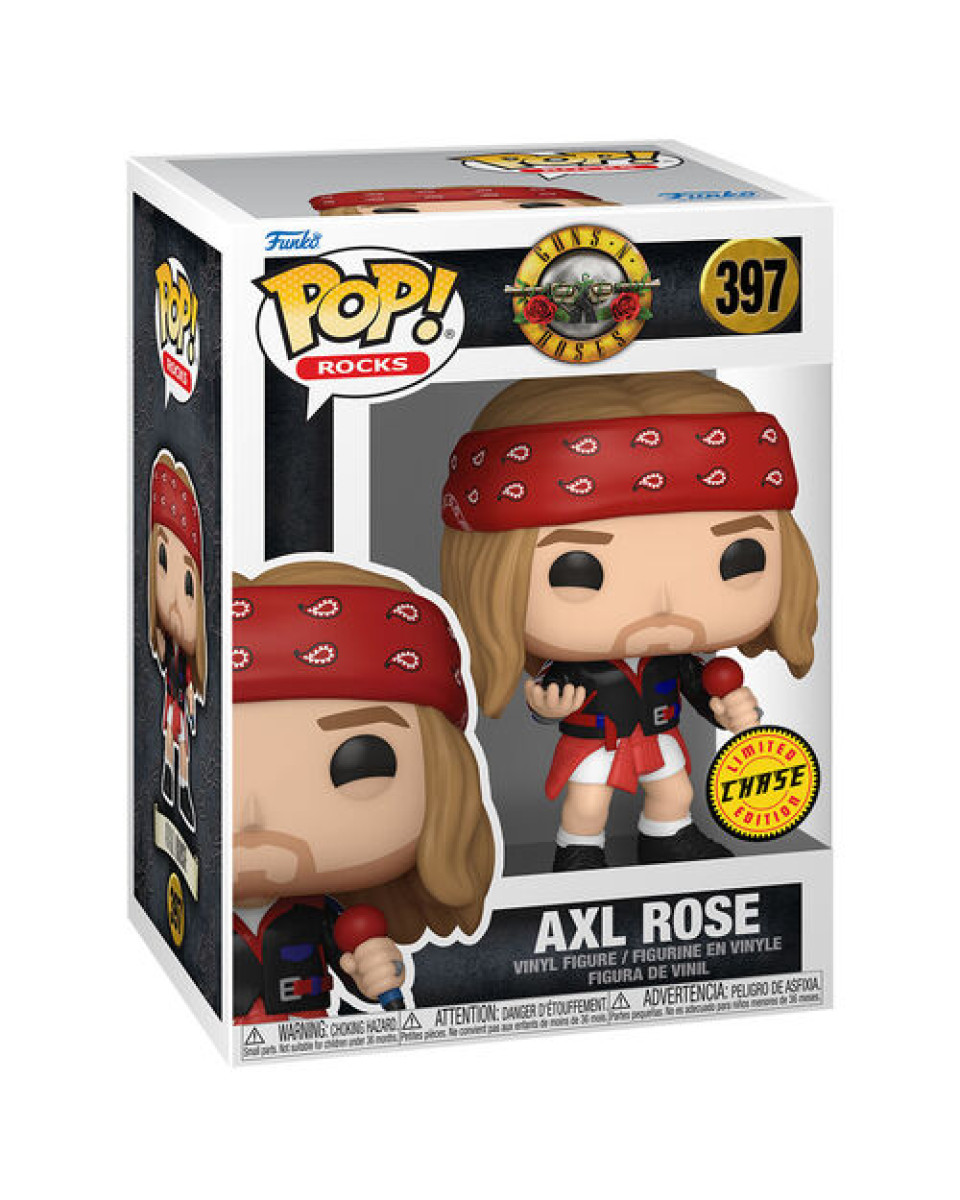 Bobble Figure Rocks - Guns N' Roses POP! - Axl Rose #397 