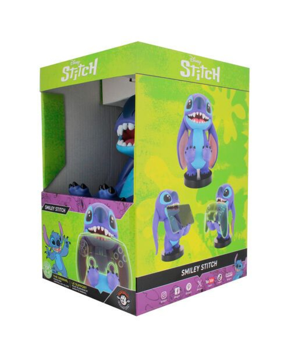 Cable Guys Lilo And Stitch - Smiley Stitch 