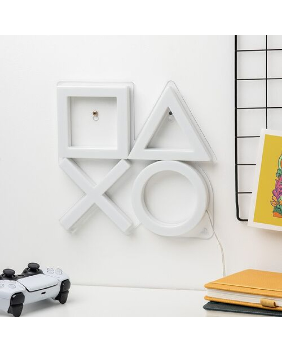 Lampa Paladone Playstation - Wall LED Neon Light 
