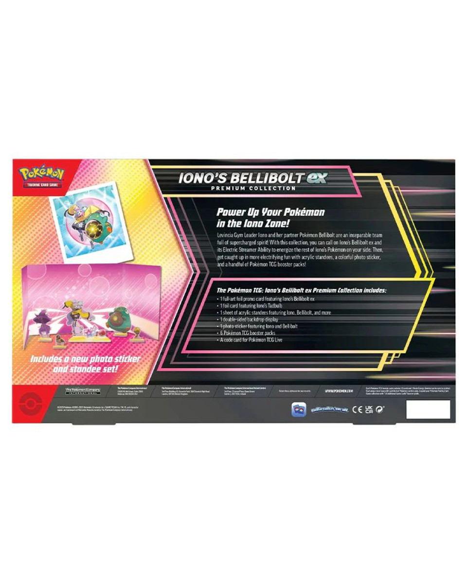 Društvena igra - Pokemon - TCG Iono's Bellibolt ex Premium Collection 