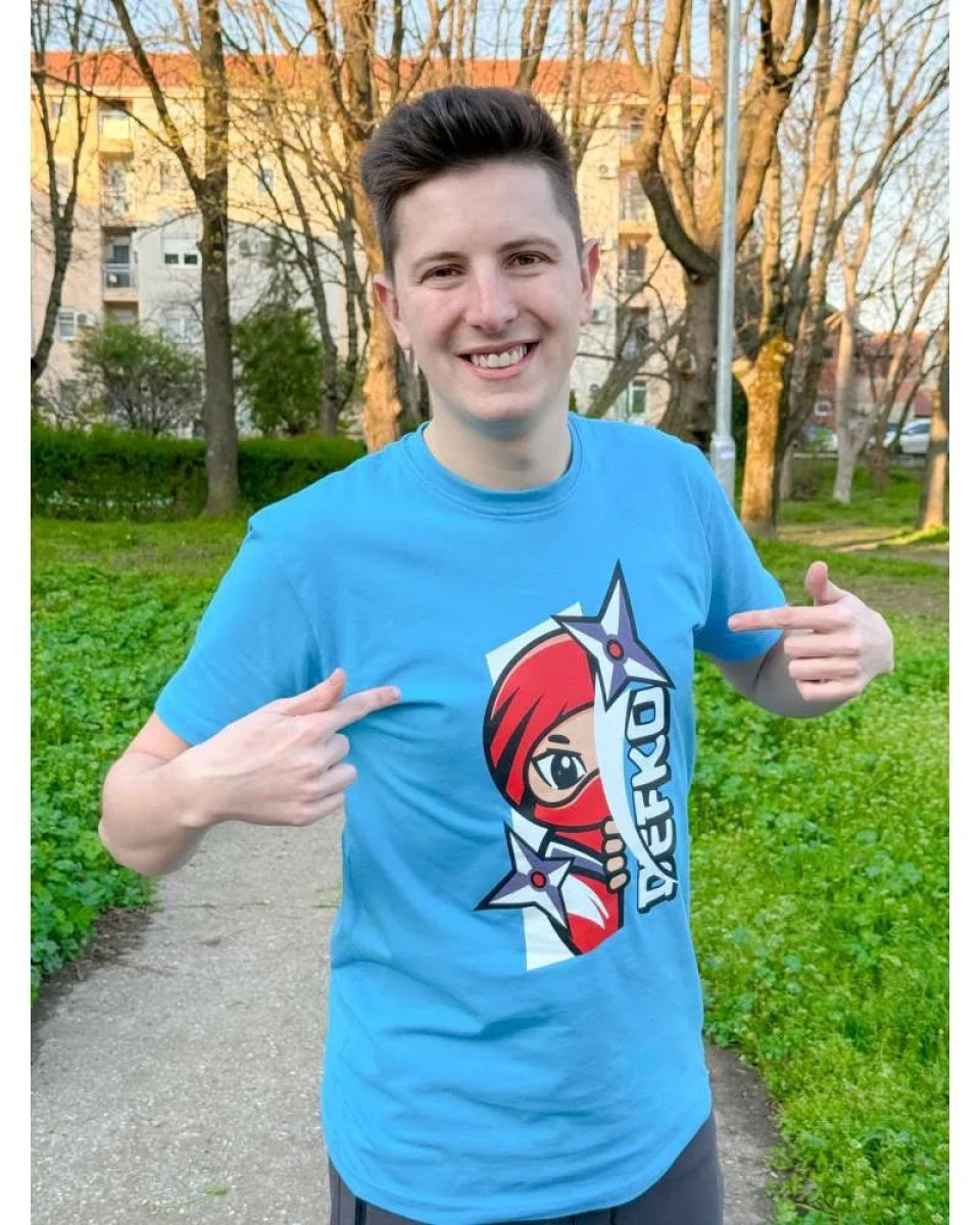 Majica Peek Defko Blue - Novke i Šmigićka - M