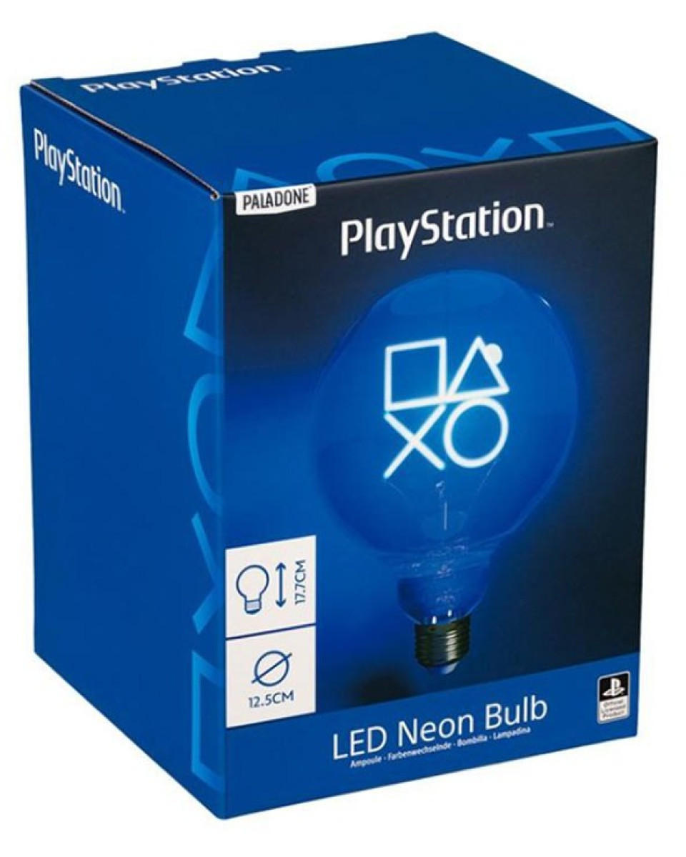 Sijalica Paladone Playstation - LED Neon E27 