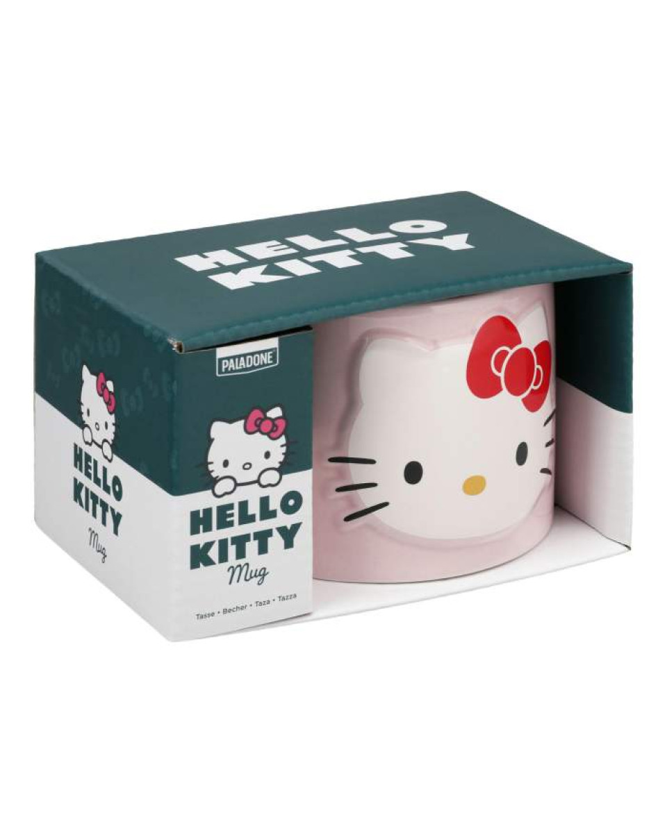 Šolja Paladone - Hello Kitty Embossed Mug 