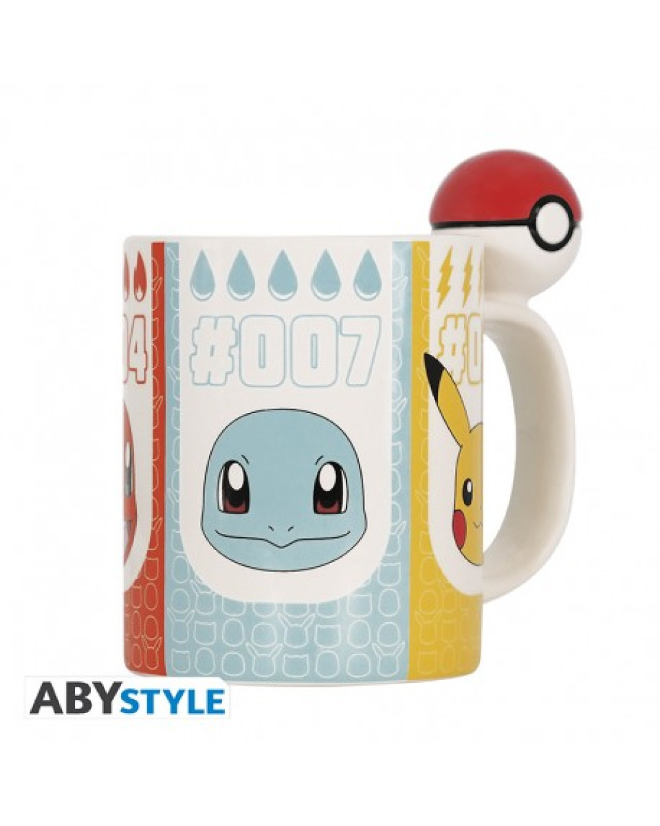 Šolja AbyStyle - Pokemon - Pokeball 3D 