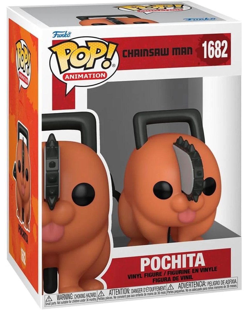 Bobble Figure Animation - Chainsaw Man POP! - Pochita 