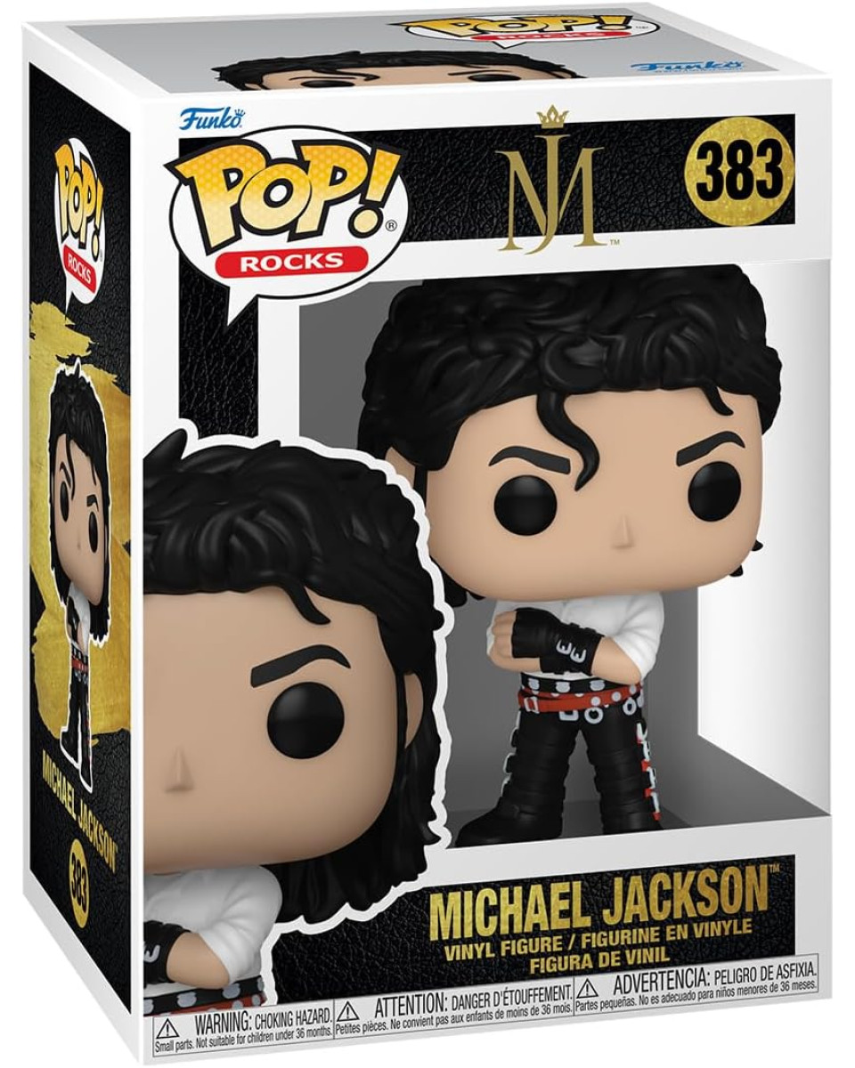 Bobble Figure Rocks POP! - Michael Jackson (Dirty Diana) 