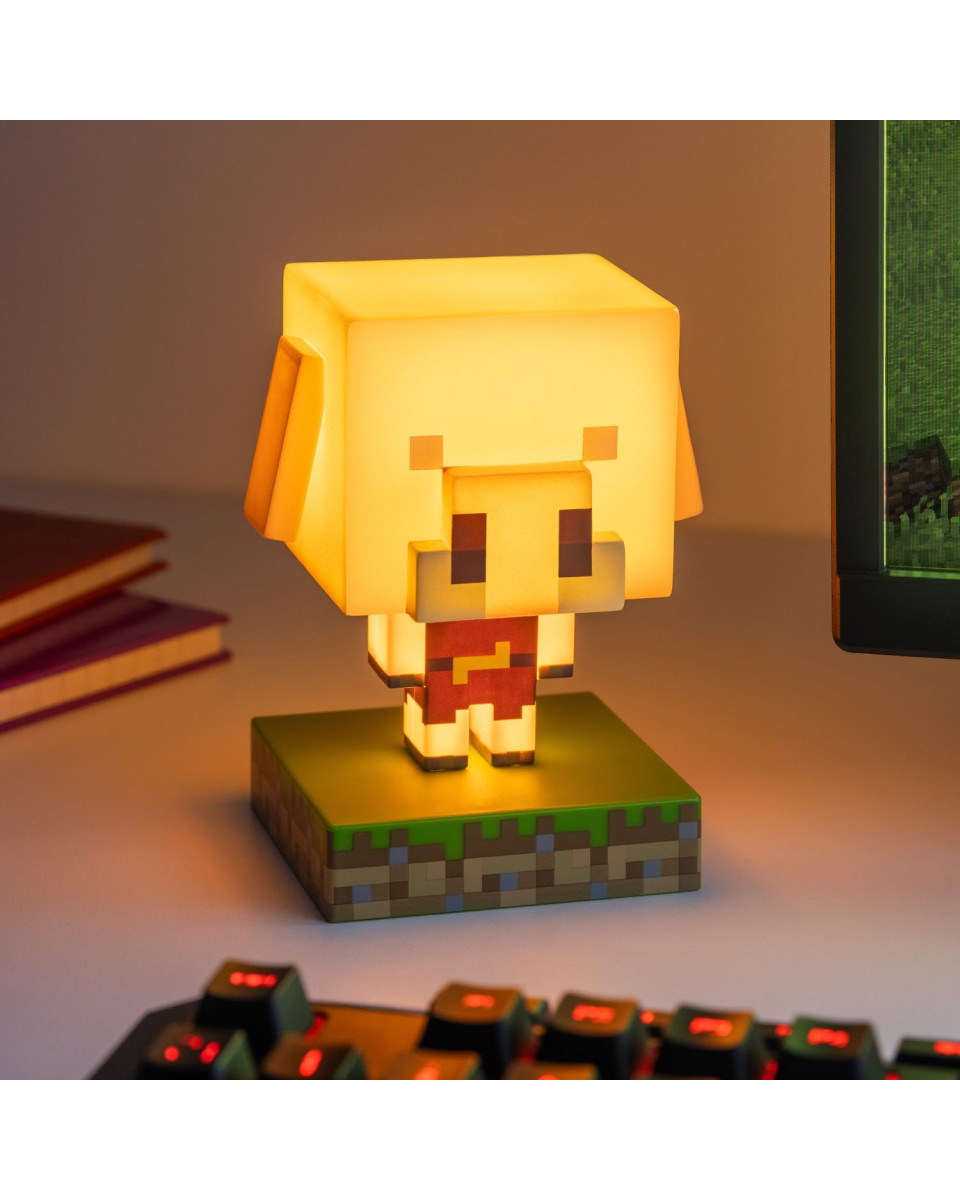 Lampa Paladone Minecraft - Piglin Icon Light 