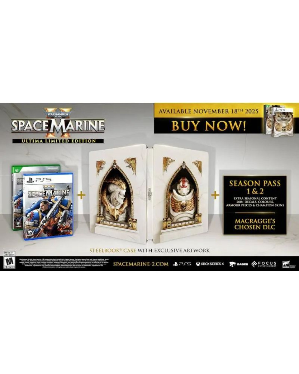 PS5 Warhammer 40.000 - Space Marine 2 - Ultima Limited Edition 