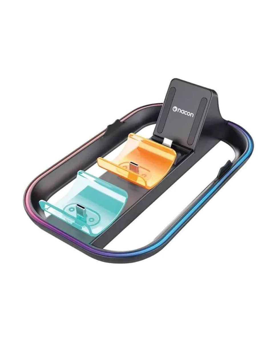Punjač za Gamepad Nacon Charging Station For 2 Joy-Con + Pro Controller 