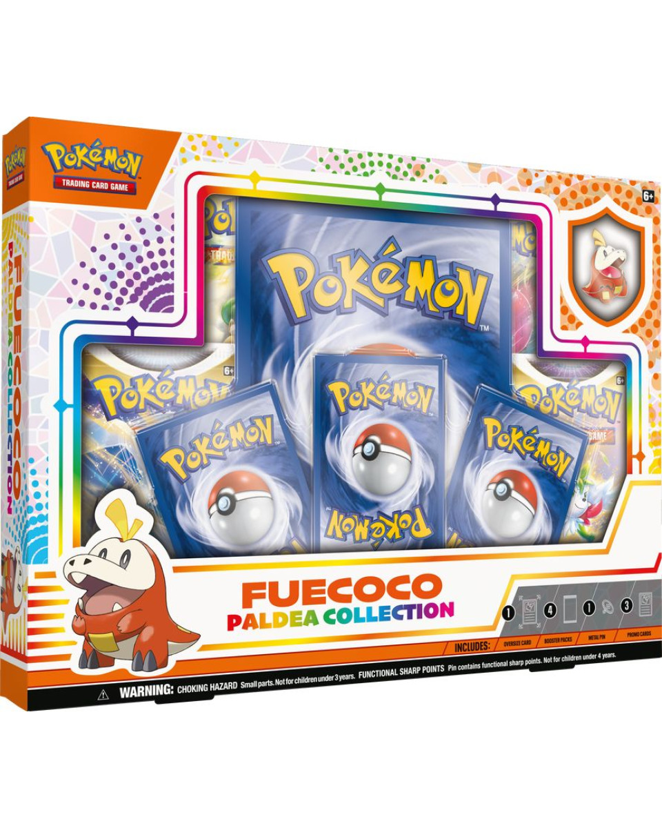 Board Game - Pokemon TCG - Paldea Collection Sprigatito/Fuecoco/Quaxly 