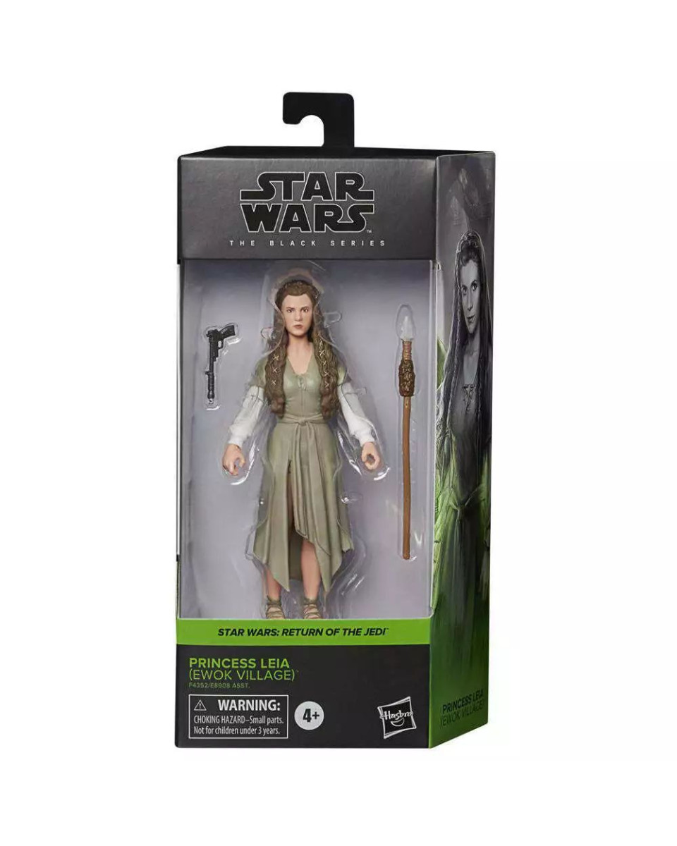 Action Figure Star Wars Episode VI - The Black Series - Princess Leia (Ewok Vill 