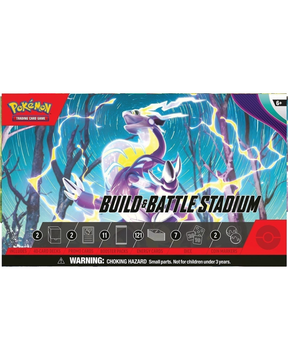 Društvena igra - Pokemon - TCG Scarlet & Violet - Build and Battle Stadium 