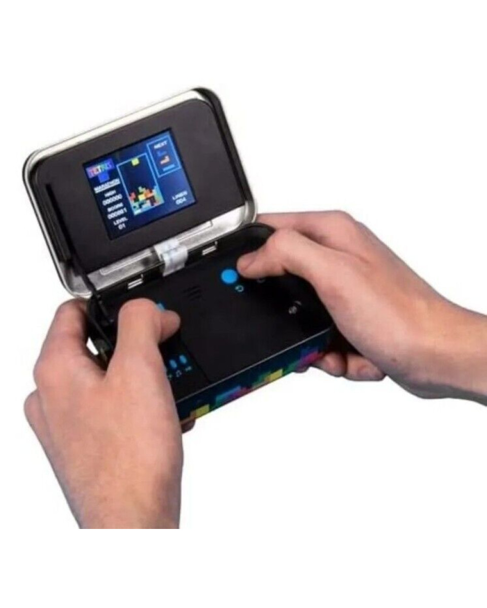 Konzola Tetris Arcade In A Tin - Retro Mini Console Fizz Creations 
