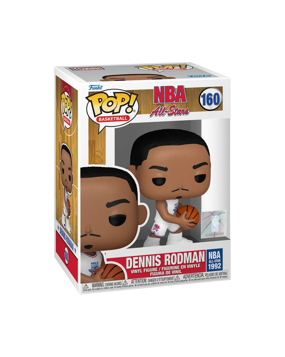 Bobble Figure Basketball NBA - All Stars POP! - Dennis Rodman (1992) 