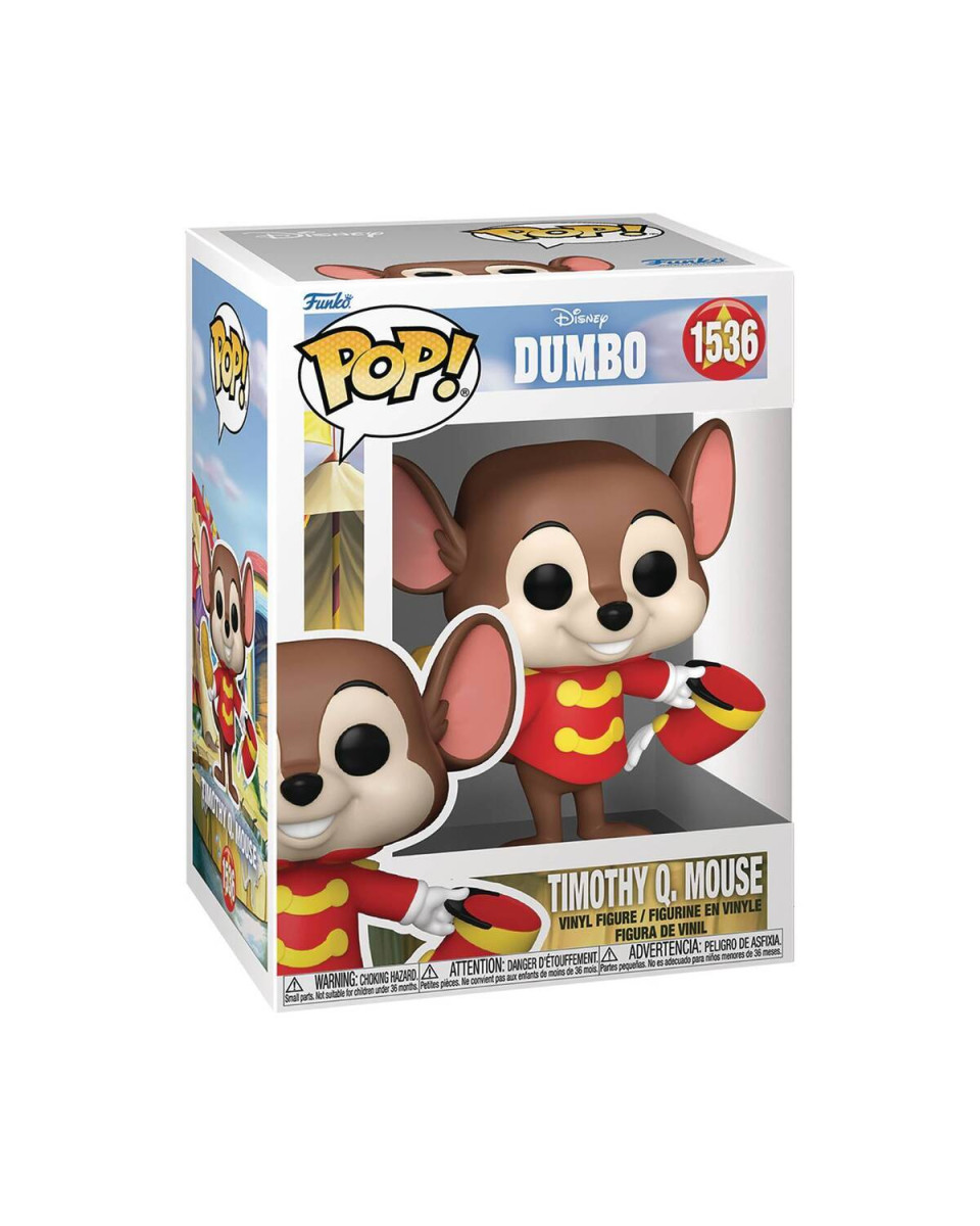 Bobble Figure Disney - Dumbo POP! - Timothy Q. Mouse 