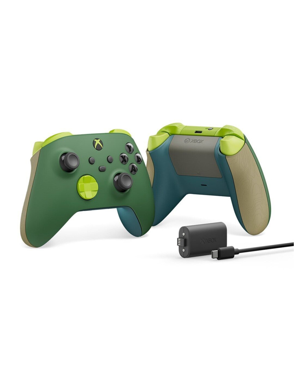 Gamepad Microsoft XBOX Wireless Controller - Remix + Battery Pack 