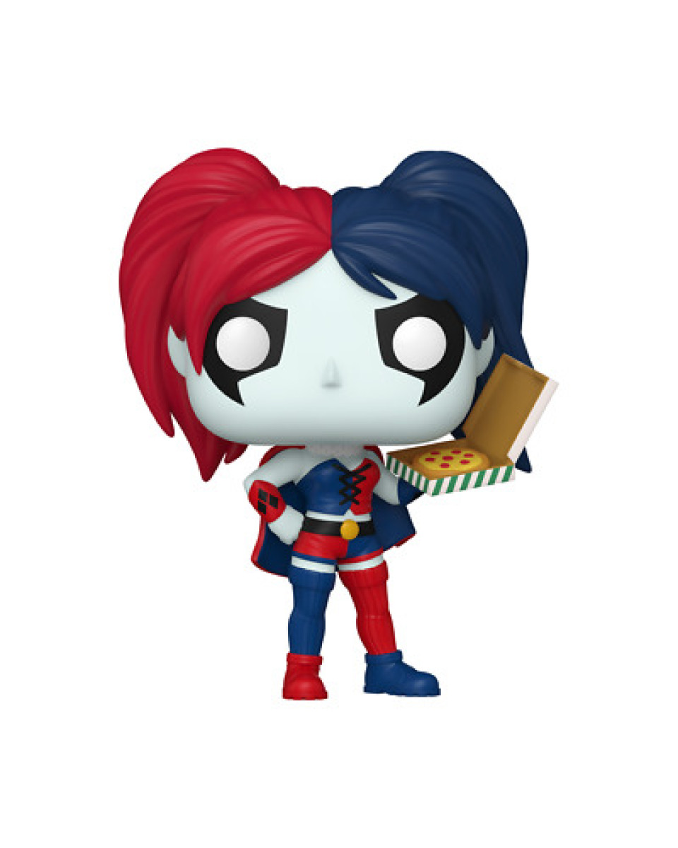 Bobble Figure Heroes - DC Harley Quinn POP! - Harley Quinn With Pizza 