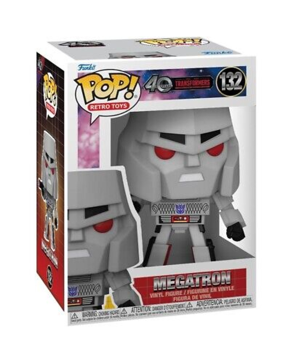 Bobble Figure Transformers Retro POP! - Megatron 