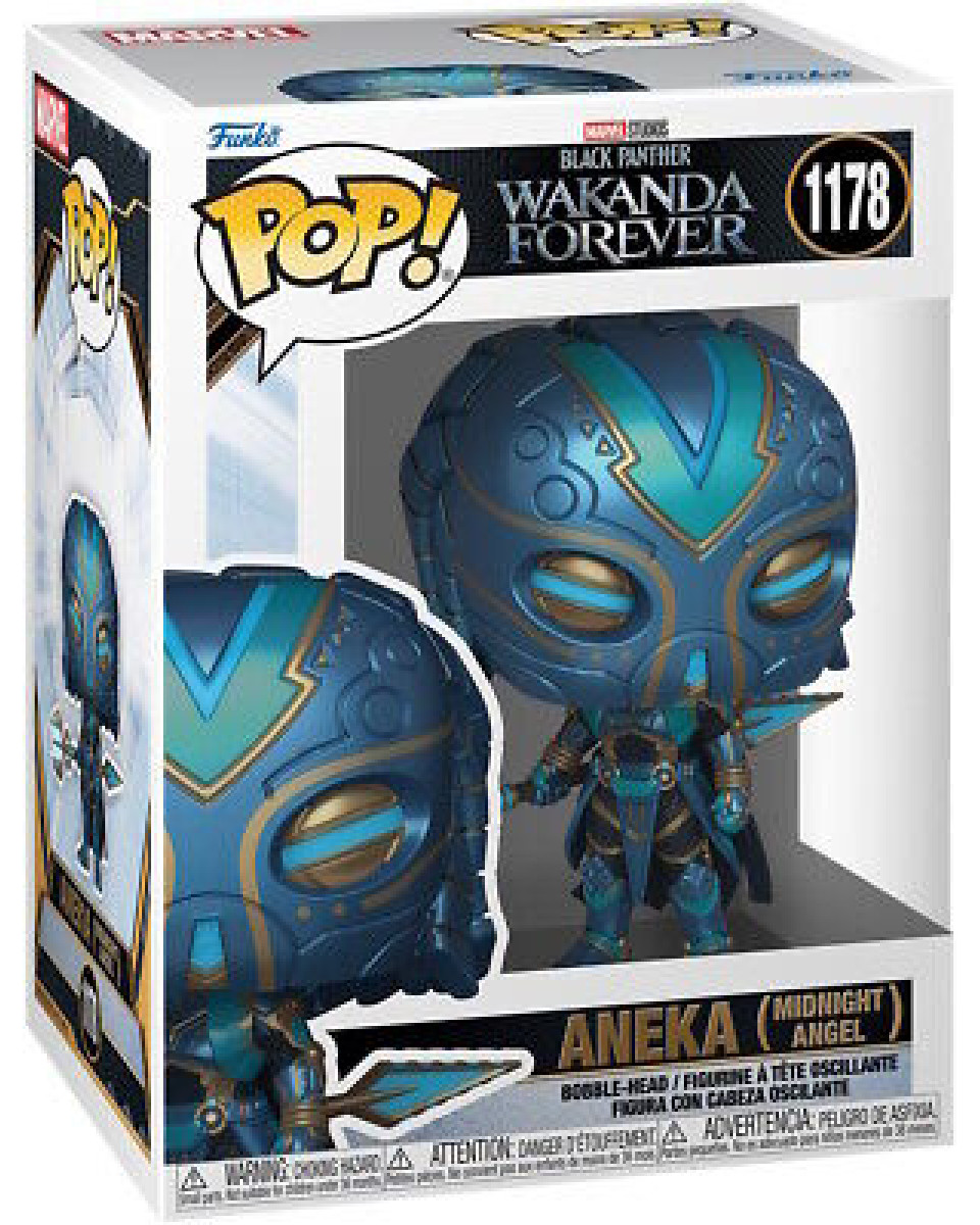 Bobble Figure Marvel - Black Panther Wakanda Forever POP! - Aneka (Midnight Ange 