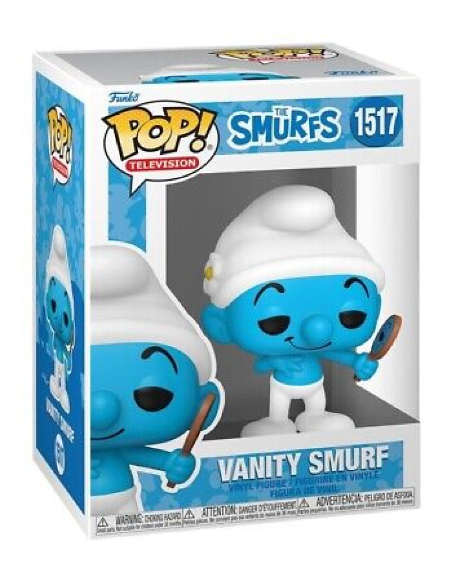 Bobble Figure Television - The Smurfs POP! - Vanity Smurf 