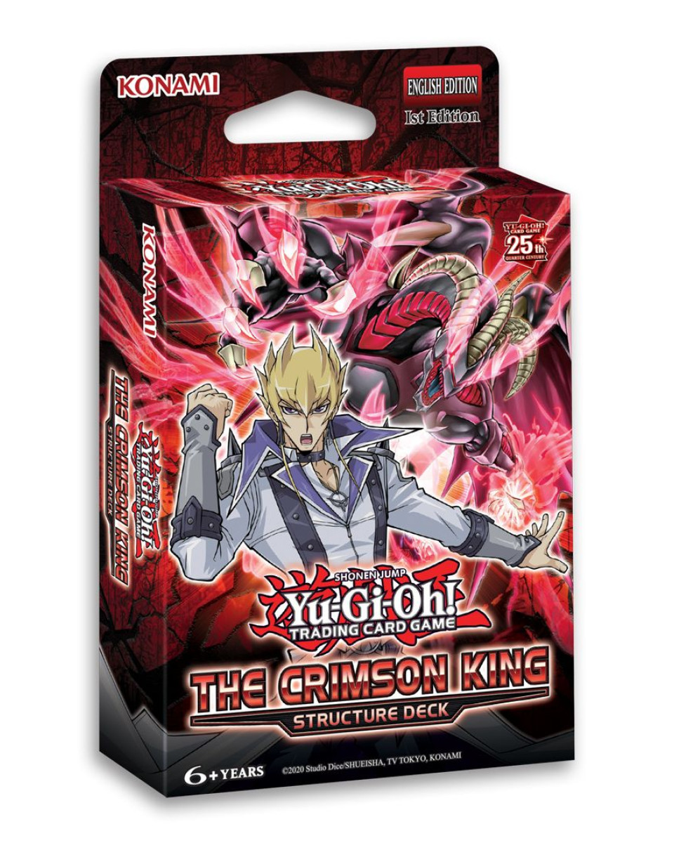 Board Game - Yu-Gi-Oh! TCG Structure Deck - The Crismon King 