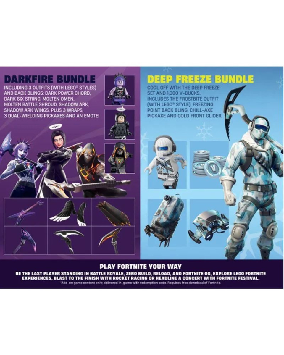 Switch Fortnite - Darkfire & Ice Bundle 