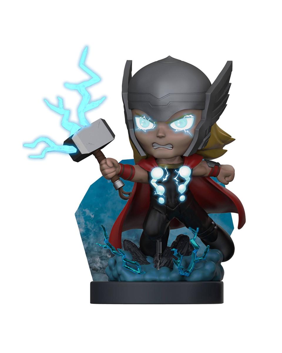 Statue Marvel - Superama - Thor God Mode (Black Light) 