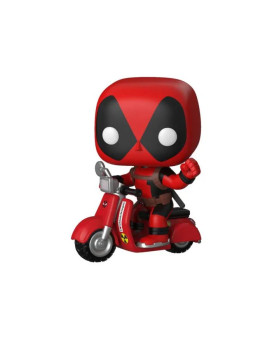Bobble Figure Deadpool POP! - Deadpool On Scooter 