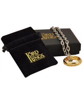 Lord Of The Rings Ring The One Ring (gold Plated) 