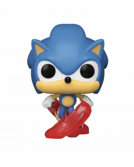 Bobble Figure Sonic The Hedgehog Sonic 30th Pop! - Running Sonic 
