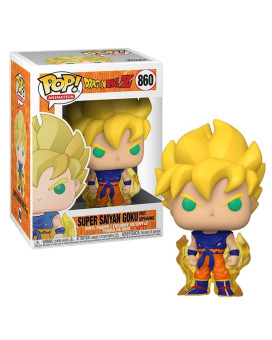 Bobble Figure Dragon Ball Z Pop! - Ss Goku (first Appearance) 