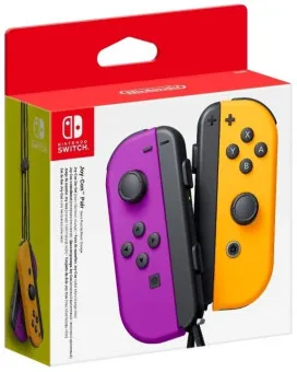 Gamepad Joy-Con Pair - Neon Purple & Neon Orange 