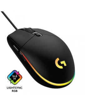 Miš Logitech G203 Lightsync - Black 