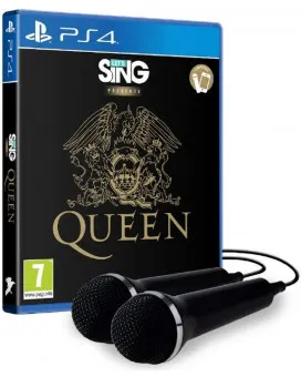 PS4 Let's Sing Queen + 2 Mikrofona 