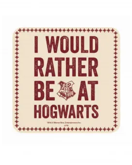 Podmetač za čaše Harry Potter - I'd Rather Be At Hogwarts 