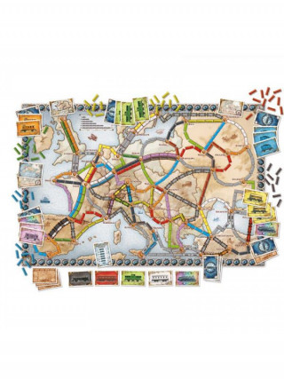 Board Game Ticket To Ride Europe 