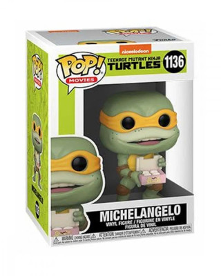 Bobble Figure Movies Tmnt 2 Pop! - Michelangelo 