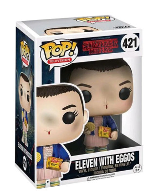 Bobble Figure Stranger Things Pop! - Eleven With Eggos 
