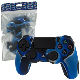 Pro Soft Silicone Protective Cover Camo Blue 