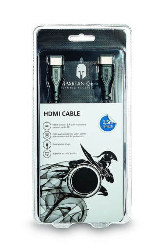 HDMI Cable v1.4, Gold Plated 1.5 m Spartan Gear 