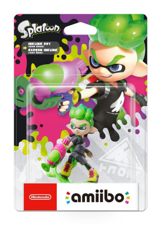 Amiibo Splatoon - Green Boy 